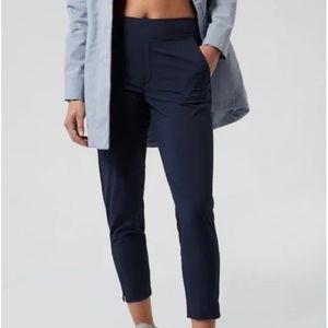 Athleta Brooklyn Ankle Navy Blue Pants 12